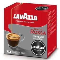 36 CAPSULE LAVAZZA A MODO MIO QUALITA' ROSSA