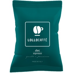 100 CAPSULE LOLLO CAFFE' ESPRESSO POINT DEK