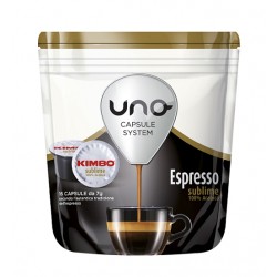 96 CAPSULE KIMBO UNO SYSTEM ESPRESSO SUBLIME