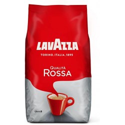 1 KG CAFFE' LAVAZZA IN GRANI QUALITA' ROSSA