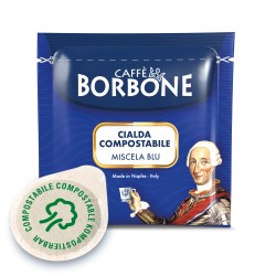 CAPSULE CAFFE' BORBONE MISCELA BLU COMPATIBILE LAVAZZA ESPRESSO POINT