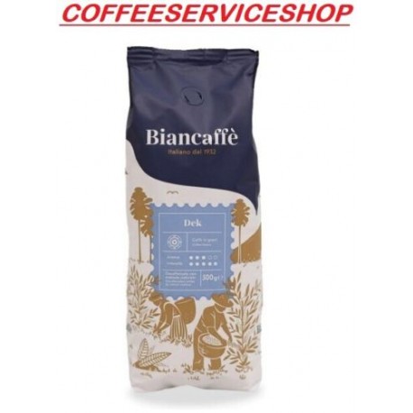 CAFFE' IN GRANI BIANCAFFE' MISCELA DECAFFEINATO