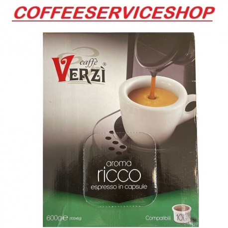 100 VERZI' RICCO COMPATIBILI ESSSE CAFFE' - coffeeserviceshop