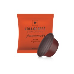 80 CAPSULE CAFFE' LOLLO NERA COMPATIBILI LAVAZZA FIRMA