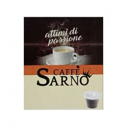 100 CAPSULE SARNO CAFFE' MISCELA CREMA COMPATIBILI NESPRESSO