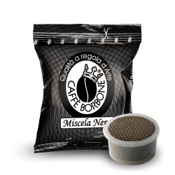 100 CAPSULE CAFFE' BORBONE MISCELA NERA