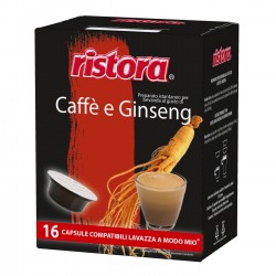 16 CAPSULE MIO CAFFÈ E GINSENG RISTORA