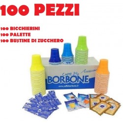 100 ACCESSORI CAFFE' BORBONE - ORIGINALI